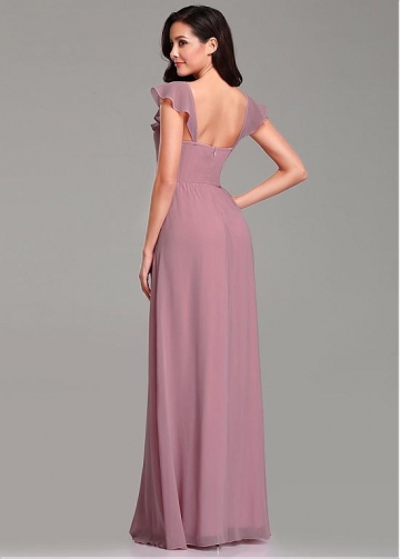 Stunning Scoop Neckline Sheath/Column Bridesmaid Dresses