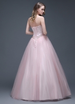 Beautiful Tulle Sweetheart Neckline Full-length Ball Gown Prom Dresses