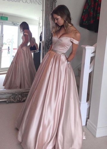 Léa Seydoux Red Chiffon Off-shoulder Prom Dress