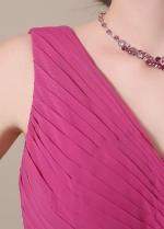 Elegant Chiffon V-neck Neckline Full-length A-line Mother of The Bride Dresses